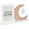 ATMOSPHERA CREATEUR D'INTERIEUR - Portafoto per Bambini Luna Bianco 10x15cm