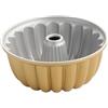 Nordic Ware NordicWare Stampo per bundt Elegant Party, Alluminio pressofuso, Oro, Ø 22.3 x 9.3 cm