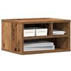 vidaXL Supporto per Stampante Legno Vecchio 40 x 32 x 22,5 cm, Supporto per Stampante da Ufficio, Organizer in Legno Moderno, Salvaspazio per la Scrivania, Accessorio Versatile