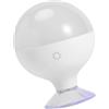 MARCBUSE Portatile LED Trucco Luce Ricaricabile Ventosa Lampadina Con 3 Luminosità Regolabile Adatto Per Casa Scrivania Uso Esterno Lampada Da Campeggio
