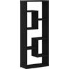vidaXL Mensola da Parete in Rovere Nero 36x16x90 cm in Legno ingegnerizzato