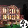 SAKEMA Proiettore a Stella a Cielo Pieno in Movimento Illuminazione paesaggistica Lampada da Giardino for Esterni a LED for Feste di Natale Rosse e Verdi 9.23