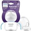AVENT Philips AVENT SCF263/01 - Tazza con capezzolo naturale e beccuccio morbido, trasparente, 141,7 g, confezione da 1