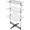Metaltex Storm Onyx - Stendibiancheria verticale 3 piani - (407960)