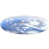 Lindby Plafoniera LED colore Blu, ad es. Soggiorno & Sala da pranzo lampadina inclusa lampada plafoniera