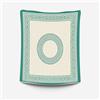 HOME ZEN HOUSEHOLD LINEN Telo copritutto matrimoniale con disegni tribali, 210x235 cm, 100% cotone indiano, colori vivaci (VERDE ACQUA, RODI)