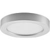 PRIOS Plafoniera LED dimmerabile (Moderno) colore Grigio, in Alluminio ad es. Bagno lampadina inclusa lampada plafoniera