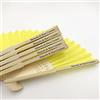 KRUI Ventagli Matrimonio Personalizzati Legno，ventagli Matrimonio Personalizzati Colorati，ventagli Personalizzati con Nome，ventaglio con Scritta (50pcs,D)