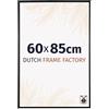 Dutch Frame Factory - Cornice 60x85 cm - Nero Opaco - Cornice per foto in Plastica con vetro plastico Antiriflesso - Cornice portafoto 60x85 cm - Easy