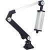 KAKAK Lampada da lavoro a LED for macchine utensili 24V 36V 220V Braccio lungo CNC Tornio Punzonatrice Fresatura Luce pieghevole Impermeabile per macchine utensili da tornio(40W,220V)