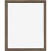 Dutch Frame Factory - Cornice 40x55 cm - Noce Scuro - Cornice per foto in MDF con vetro plastico Antiriflesso - Cornice portafoto 40x55 cm - Marseille