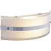 Lindby Applique a LED (Moderno) colore Bianco, in Vetro ad es. Soggiorno & Sala da pranzo lampadina inclusa applique