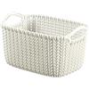 Curver Knit Cesta Rettangolare Xs - 3 Lt - 25X17X14H Bianco