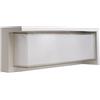 Silamp Applique da Parete Bianca 24W 220V IP65 Per Esterno Switch 3000k-4200k-6400k