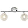 Reality Leuchten Reality Wire Barra, 2 Spot, G9, 28 Watts, Cromo