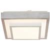 Lindby Plafoniera LED (Moderno) colore Grigio, in Metallo ad es. Soggiorno & Sala da pranzo lampadina inclusa lampada plafoniera