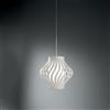 Linea Zero Sospensione Moderna 1 Luce In Polilux Bianco H39 Made In Italy