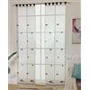 GBiancheria COPPIA TENDE PER CUCINA VIRNA RICAMATE 45X150 45X240 PER FINESTRE E PORTEFINESTRE PRONTE DA APPENDERE (60x240)