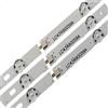 JUSTYINUO PORTATO Striscia di retroilluminazione (3) for 4 3UJ635V 43UJ675V 43UJ675V 43UK6300LLB 43UJ651V 43UJ634V 43UJ630V 43UJ561v 43UJ655v LC43490059A LC43490059A LC43490058A Leggero