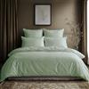 Lavea® Set Copripiumino Singolo 135x200 cm in 100% Cotone + 1 Federa 80x80 cm - Morbido e Traspirante, OEKO-TEX - Verde Eucalipto