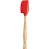 Le Creuset Spatola da Cucina Media con Testa Removibile in Silicone,Legno, Lunghezza 31 cm, Ciliegia, 93007602060002