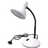 Vetrinein rete Vetrineinrete® Lampada da scrivania con braccio flessibile snodabile luce lume da tavolo orientabile da cameretta (Bianco) G83