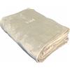hermet Coperta Pile Morbida | Plaid Tinta Unita | Corda | 130 x 160