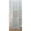 Corredocasa Coppia Tendine in Misto Lino con Ricamo ad Intaglio Elegante Raffinate per Casa, Soggiorno per un'Atmosfera Accogliente Made in Italy Unico e Decorativo(Panna Ricamo Beige, 60x240 cm)