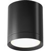 MAYTONI DECORATIVE LIGHTING Lampada da soffitto Hoop Nero Alluminio e plastica IP 20 AC 220-240 15 W per cucina, sala, studio, camera da letto