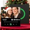 Funmii Magnete da Frigorifero con Musica Personalizzato Calamite da Frigo Album Fotografico Personalizzabile Può Riprodurre Canzoni Natale San Valentino Regalo di Coppia, 4.0 Versione Migliorata