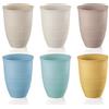 Guzzini - Tierra, Set di 6 Bicchieri Alti, Tumbler in Plastica Riciclata - Multicolore 9,8xh12,4 cm | 520 cc - 17950252