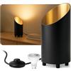 SSC-LUXon AUREVA Uplight Lampada da tavolo - con fourSTEP GU10 LED 5 W bianco caldo dimmerabile tramite interruttore - piccola lampada da terra per soggiorno