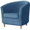 moismk Velluto Copripoltrona Chesterfield 1/2 Pezzi,1 Posto Elasticizzato Fodere Copripoltrona, Fodera Poltrona Club Tullsta per Bar Soggiorno Camera da Letto Reception ( Color : #11 , Size : 2-piece set )