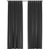 Domus&Trend - Tende Oscuranti per Interni a 1 Pannello 140x280, Tende Camera da Letto Soggiorno Moderne Ignifughe Isolanti e Passanti Nascosti, Tenda Oscurante Antirumore Coprente, 100% Made in Italy