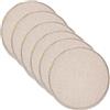 SDNAM Set di 2/4/6 Cuscini Sedie Cucina Confortevoli ,Cuscino per Sedia Rotondo Diametro 30/40/45cm,Cuscino Memory Foam per Sedie,Cuscini per Sedie da Cucina Antiscivolo ( Color : #1 , Size : 6pcs 45cm/17.7