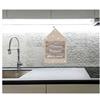 Russo Tessuti Porta Rotolo Alluminio Carta Forno Pellicola ORGANIZZER Cucina Cuori Paris Love-Beige