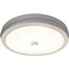 VR VETRINEINRETE Vetrineinrete® Plafoniera led 30 Watt con sensore di movimento tecnologia CCT lampada da soffitto per esterno IP65 (Bianco)