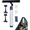 XIAOXIAOYU Luci per Esterni | Luci LED Automatiche Con Telecomando | Illuminazione Sicurezza a Energia Solare per Giardino Garage Recinzione Portico Interno Esterno