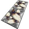 MENGH Tappeti Bagno Lavabile Antiscivolo Disegno Geometrico 3D, Spessore 6 mm, Tappeto Ingresso casa per Cucina e Bagn, Soggiorno, corridoio 40x300cm