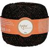 Anchor Artiste Metallic 4716400-00342 - Filato per effetto metallico, colore: Nero