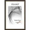 FRAMO Cornice foto 50 x 100 cm in legno massello | nero Dorato | Colore/dimensione selezionabile | cornici per manifesti | Puzzle | Poster | N°065