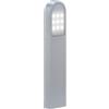 TAO LUCE POLO Singleside, Faro LED Verticale per Illuminazione Esterna, Finitura Alluminio Anodizzato, Design Minimalista e Unidirezionale, 6W, 600 Lumen, IP66, Altezza 56,5 cm