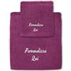 Cieffepi Home Collections GOLD - Set 2 Asciugamani (Viso + Ospite) (Prugna)