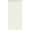 vidaXL Tenda a rullo oscurante 64,4 x 120 cm Bianco sporco