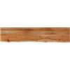 vidaXL Mensola Muro 120x20x2,5cm Rettangolare Legno Acacia Bordi Vivi