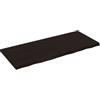 vidaXL Ripiano Marrone Scuro 120x50x(2-4) cm Massello Rovere Trattato