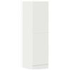 vidaXL Mobile da Cucina Bianco 38x41,5x131,5 cm in Legno Multistrato, Armadio, Armadio dispensa da Cucina, Armadio da credenza da Cucina