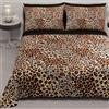 PETTI Artigiani Italiani - Copriletto Singolo Estivo 170x260cm 100 g/m² Double Face, Trapuntino Letto Singolo Primaverile, Trapunta Leggera, Animalier Arancio, 100% Made in Italy