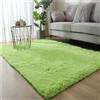 Treer Tappeto Salotto Moderno Pelo Corto Lavabile Morbido Tappeti per Soggiorno Tappeti per Interni Ultra Morbidi Tappeti, per Divano Camera da Letto Home Decor (160x200cm,Verde Chiaro)