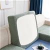 VEAI Coprisedile per Divano 3/4/2/1 Posti con Penisola Copri Divano Elastico Federa per Cuscino per Divano del Sedile Velluto Copridivano Protezione del Cuscino Sedile ( Color : #16 , Size : 2 seats (100-1